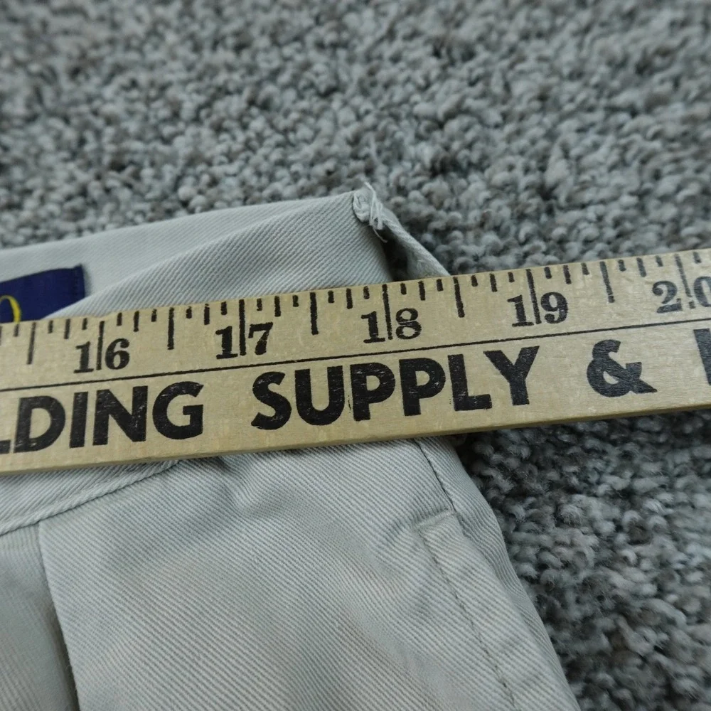 Polo Ralph Lauren Shorts Mens 36 Beige Tan Chino Golf Casual Preppy Pleated Work